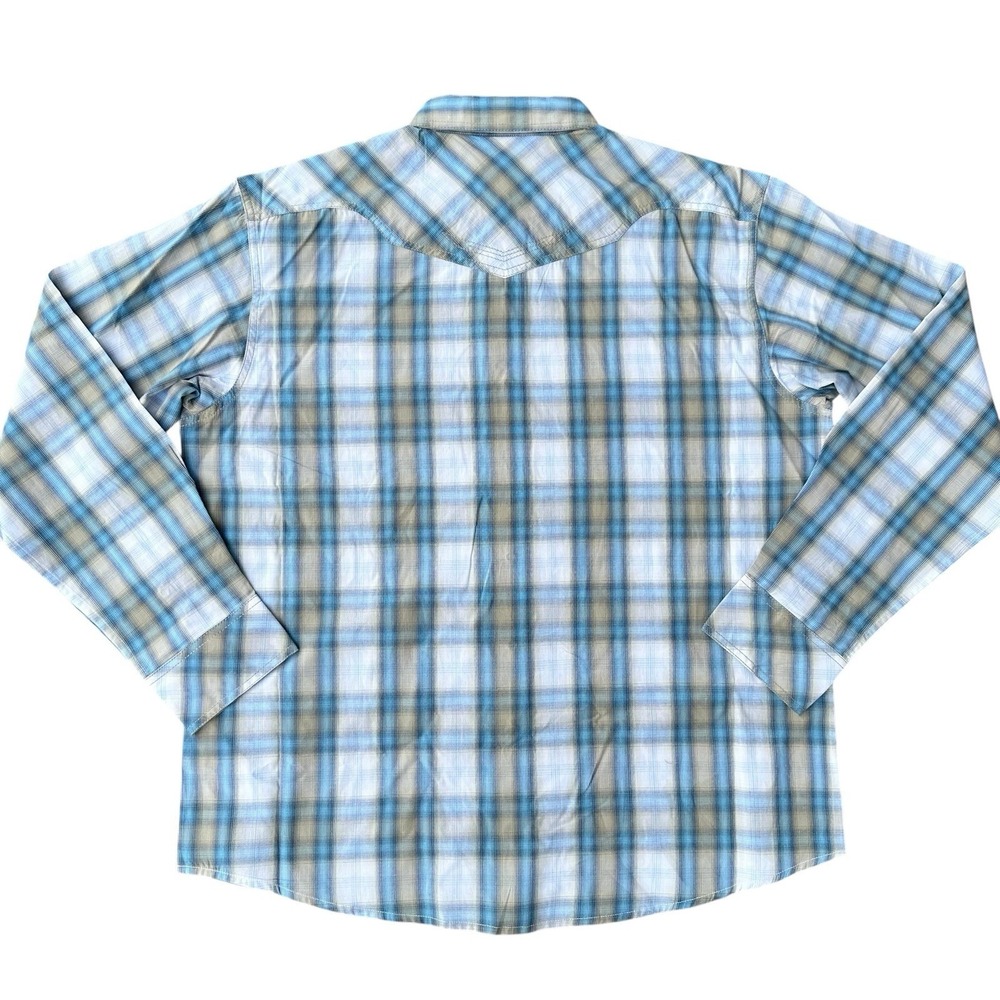 NEW Men's XXL ARIAT Orlando Retro‎ Fit Pearl Snap Western Shirt Long Sleeve - Picture 4 of 7